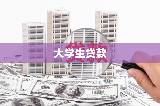 后龙大学生贷款