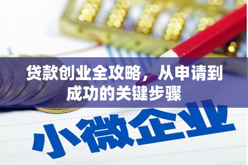 后龙贷款创业全攻略，从申请到成功的关键步骤