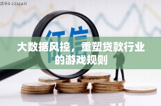 后龙大数据风控，重塑贷款行业的游戏规则