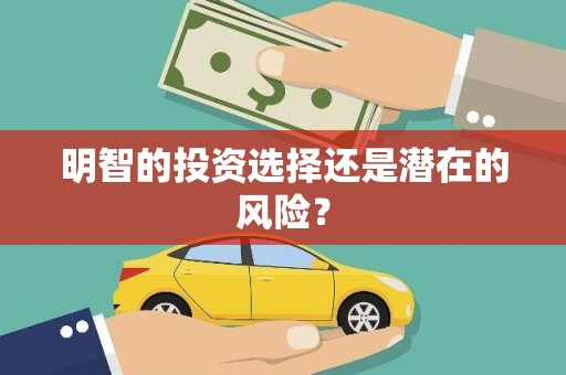 后龙明智的投资选择还是潜在的风险？