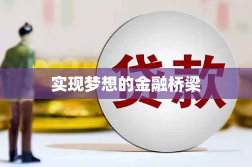 后龙实现梦想的金融桥梁