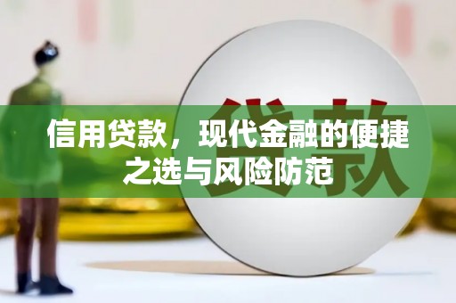 后龙信用贷款，现代金融的便捷之选与风险防范