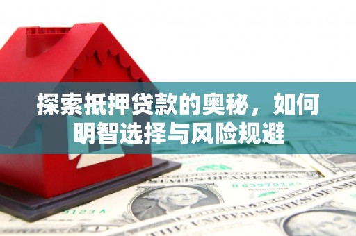 后龙探索抵押贷款的奥秘，如何明智选择与风险规避