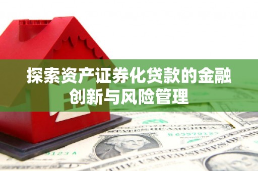 后龙探索资产证券化贷款的金融创新与风险管理