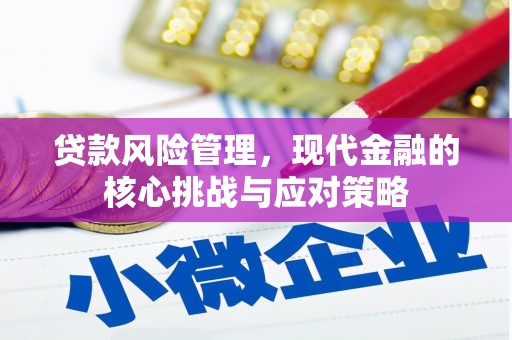 后龙贷款风险管理，现代金融的核心挑战与应对策略