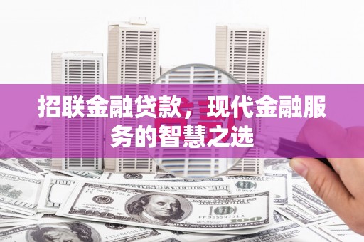 后龙招联金融贷款，现代金融服务的智慧之选