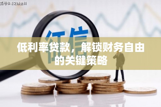 后龙低利率贷款，解锁财务自由的关键策略