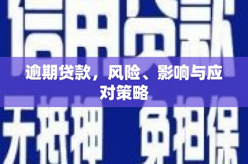 后龙逾期贷款，风险、影响与应对策略