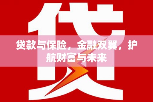 后龙贷款与保险，金融双翼，护航财富与未来