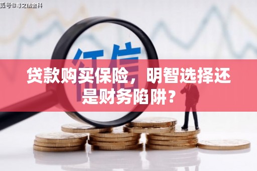 后龙贷款购买保险，明智选择还是财务陷阱？