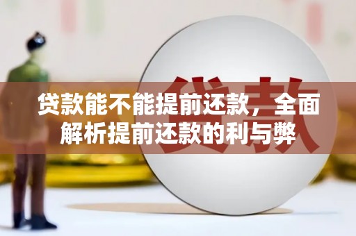 后龙贷款能不能提前还款，全面解析提前还款的利与弊