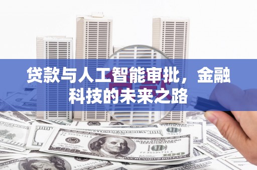 后龙贷款与人工智能审批，金融科技的未来之路
