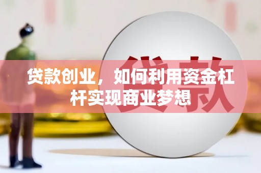 后龙贷款创业，如何利用资金杠杆实现商业梦想