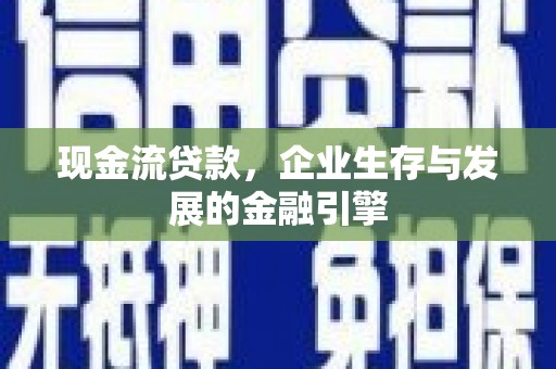 后龙现金流贷款，企业生存与发展的金融引擎