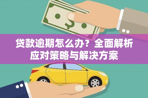 后龙贷款逾期怎么办？全面解析应对策略与解决方案