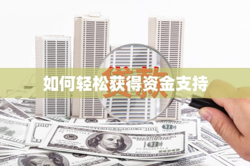 后龙如何轻松获得资金支持